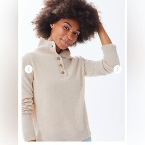 Alice Walk Cashmere Getaway sweater, Oatmeal Medium